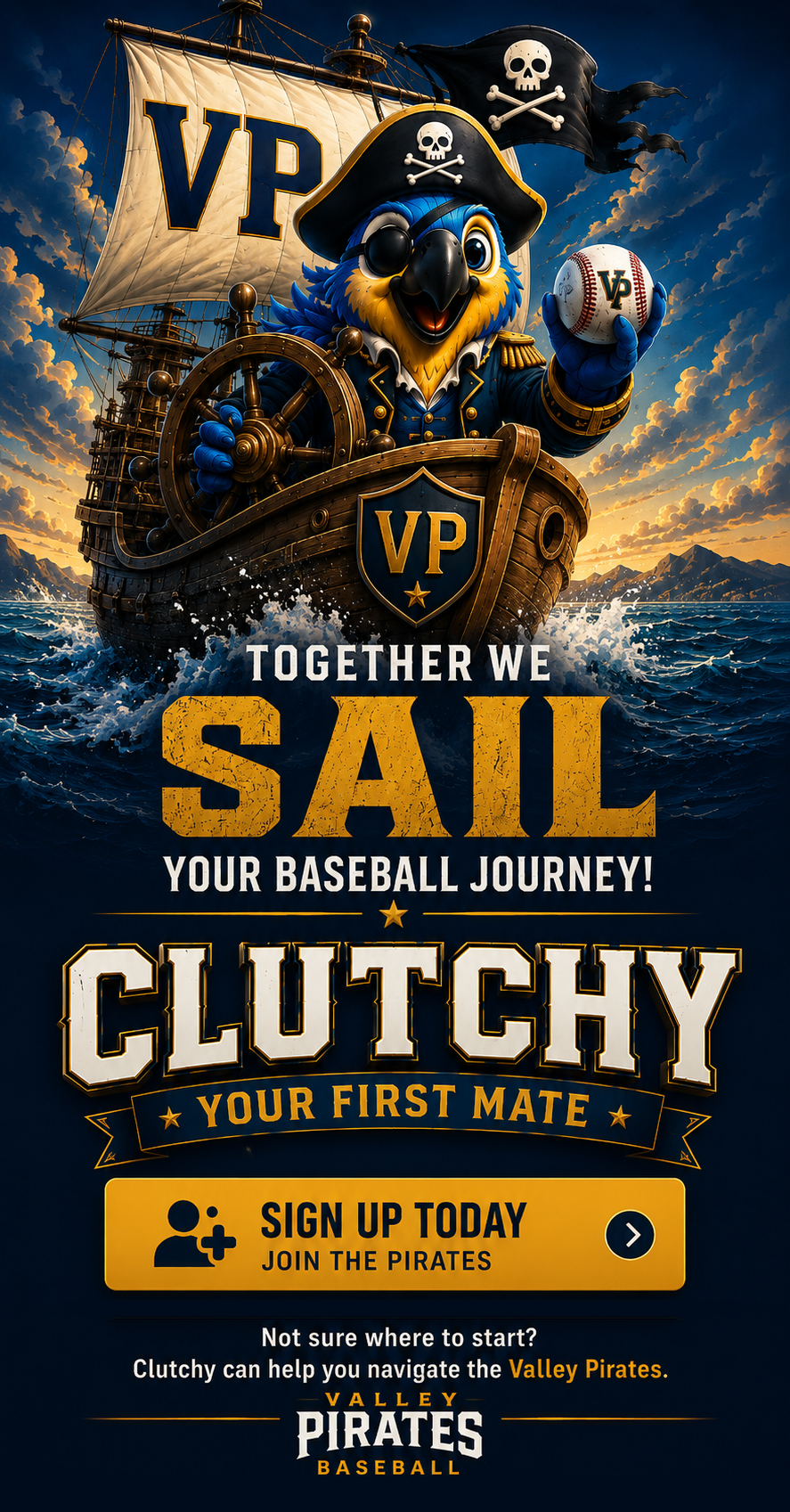 Clutchy — Sailing Your Baseball Journey