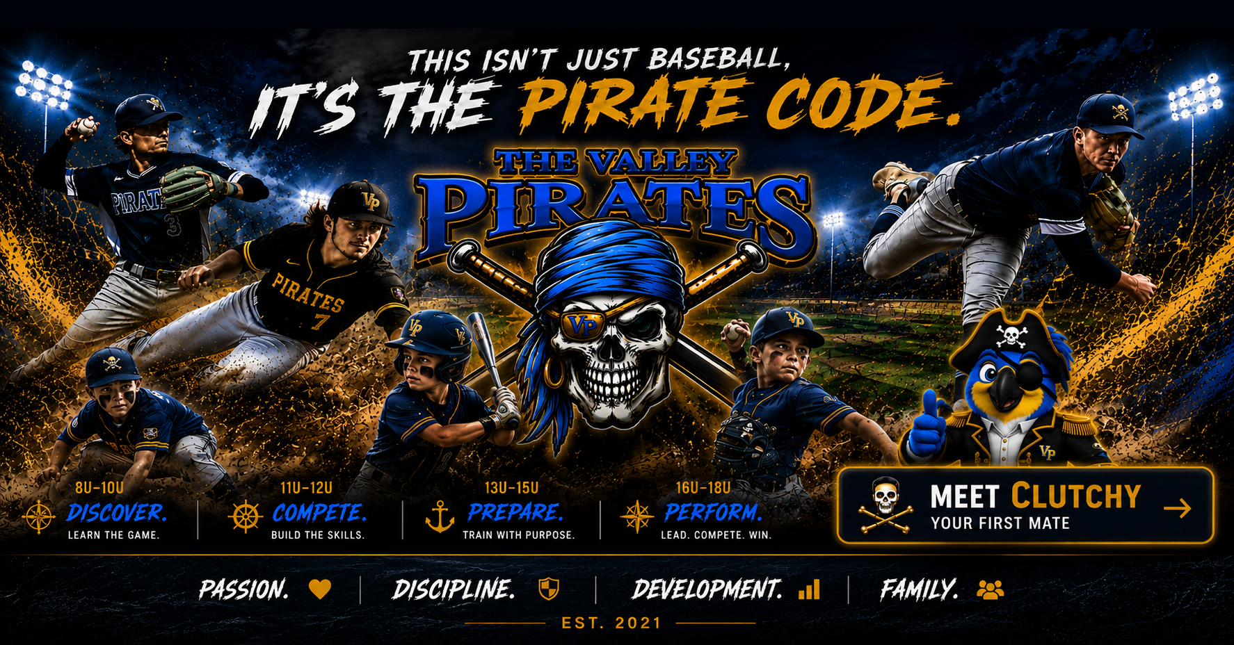 The Valley Pirates Baseball Club - The Pirate Code