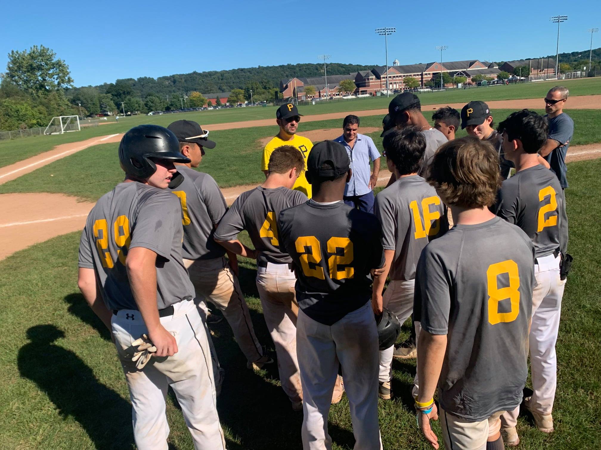 Valley Pirates player showcasing for college baseball