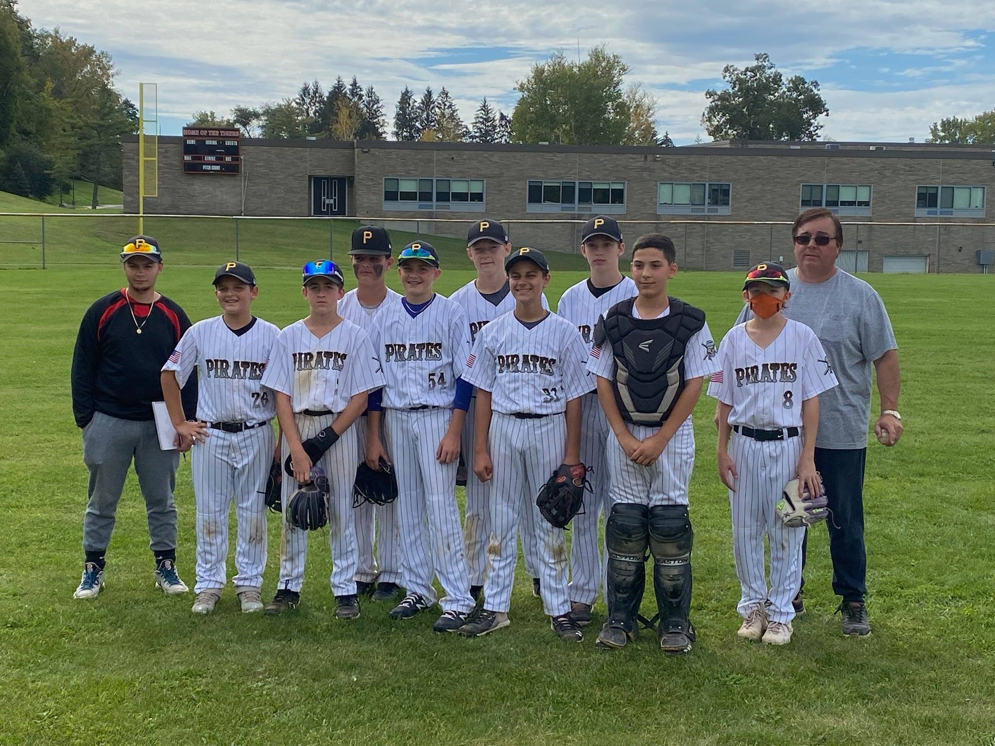 Valley Pirates player preparing for high school baseball